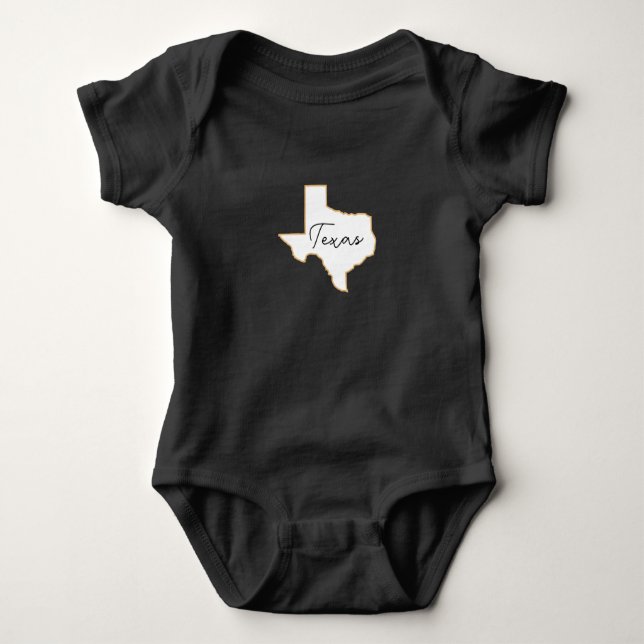 Baby Boy Texas  Bodysuit (Front)