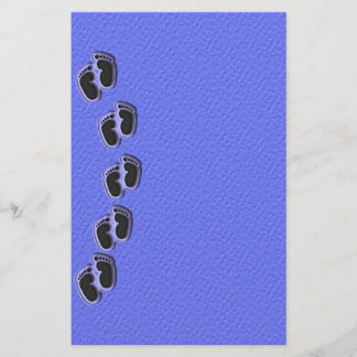 Baby Boy Toes Stationery