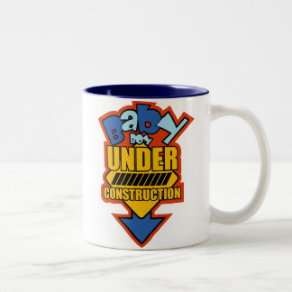 Baby Boy Under Construction Mug