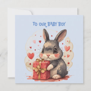 Baby Boy Valentine Card