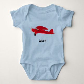 Baby Boy Vintage Airplane Bodysuits One-Pieces