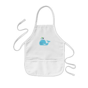 Baby Boy Whale Kids' Apron