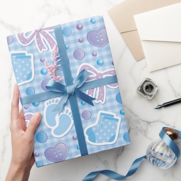 Baby Boy Wrapping Paper