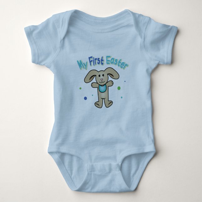 Baby Boy's First Easter Bodysuit (Front)