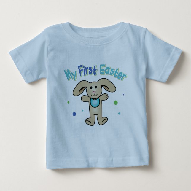Baby Boy's First Easter T-Shirt (Front)