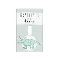 Baby Boy's Triceratops Dinosaur Doodle Nursery