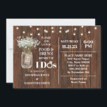 Baby Breath's Food & Brews Before I do Shower Invitation<br><div class="desc">Add wording to the design. For additional customization (font color,  font style,  add additional text,  add a photo,  change background),  click on personalize,  scroll down,  and click on the link "click to customize further". ** Please see the full collection for other matching designs available**</div>