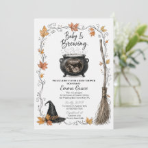 Baby Brewing Ultrasound Baby Shower Invite