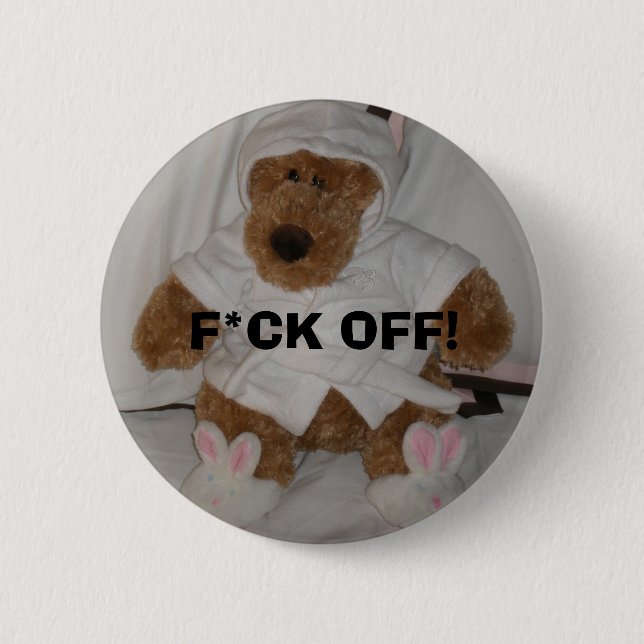 Baby Bridget's F*CK OFF Button (Front)