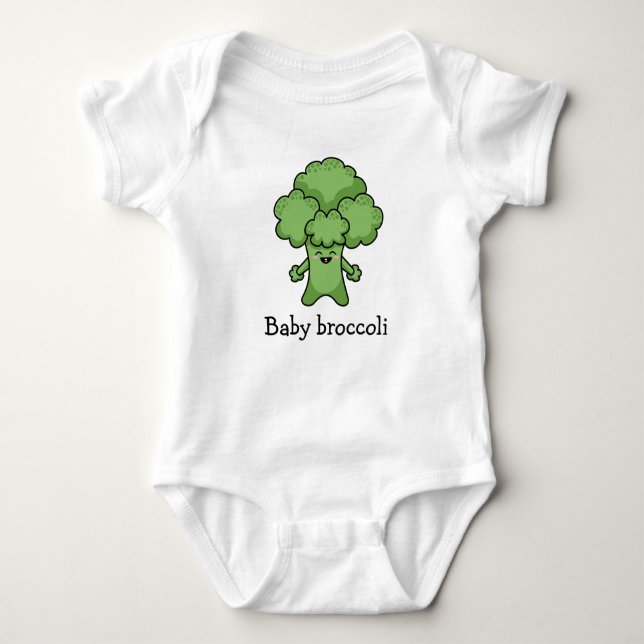 Baby Broccoli Baby Bodysuit (Front)