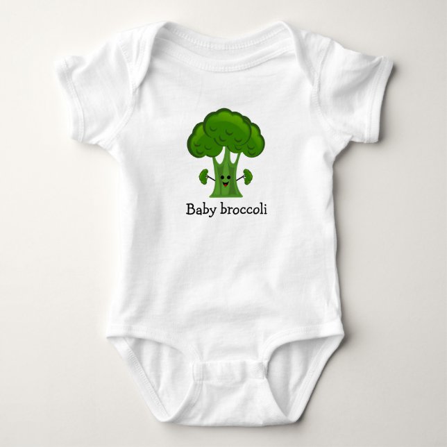 Baby Broccoli Baby Bodysuit (Front)