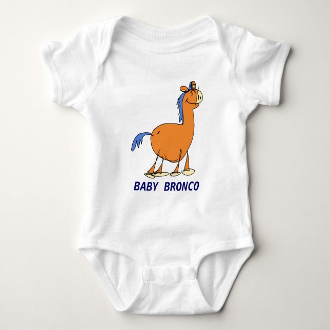 Baby Bronco Bodysuit (Front)