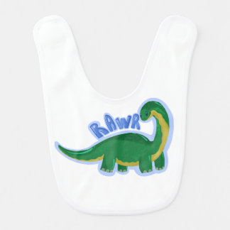 Baby-Brontosaurus Bib