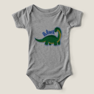 Baby-Brontosaurus Print Infant T-shirt