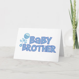 Baby Brother Card