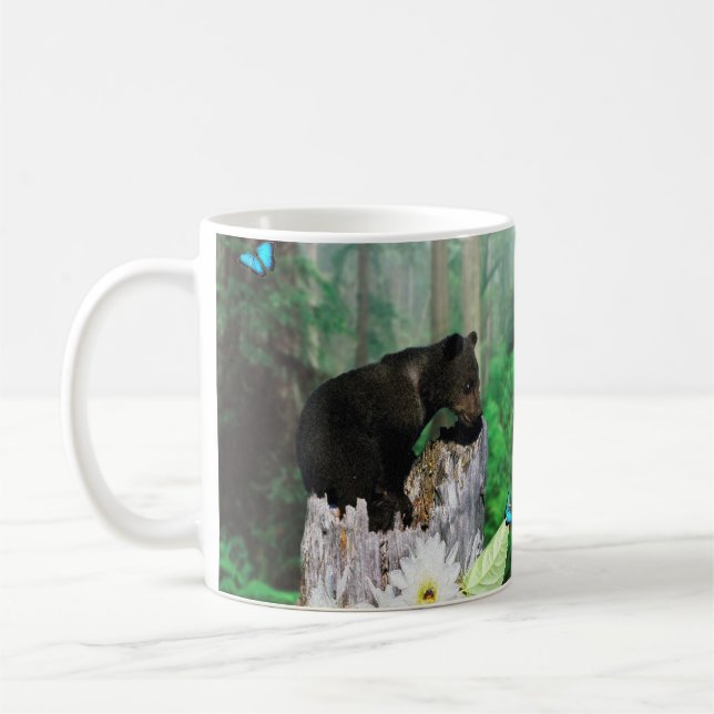 Baby Brown Bear, Coffee Mug (Left)
