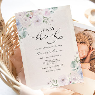 Baby Brunch Baby Shower Invitation