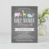 Baby Brunch | Baby Shower Invitation (Standing Front)