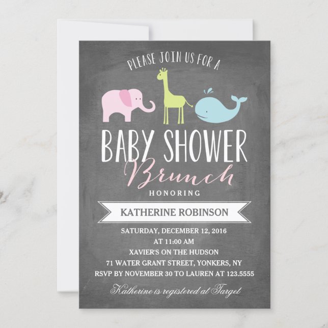 Baby Brunch | Baby Shower Invitation (Front)
