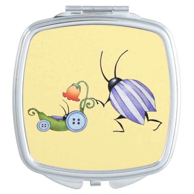 Baby Bug Compact Mirror (Front)