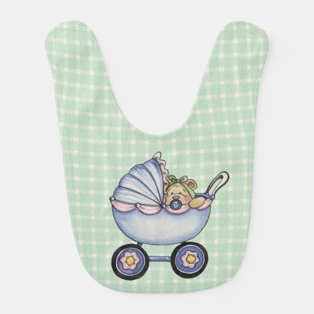 Baby Buggy Baby Bib (Front)