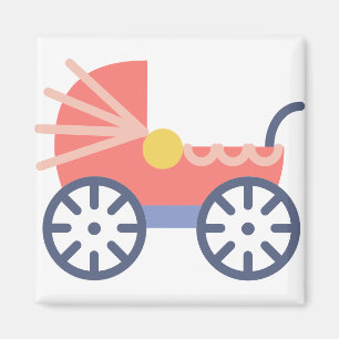baby buggy magnet