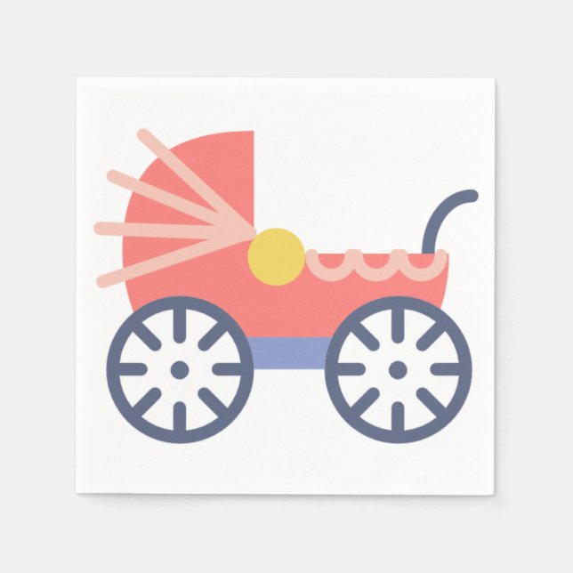 baby buggy napkins (Front)
