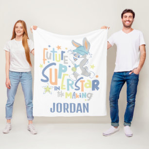 Baby BUGS BUNNY™ Future Superstar In Training Fleece Blanket