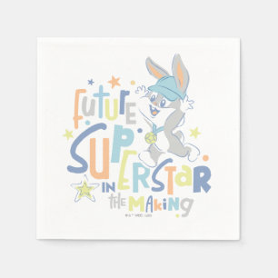 Baby BUGS BUNNY™ Future Superstar In Training Napkins