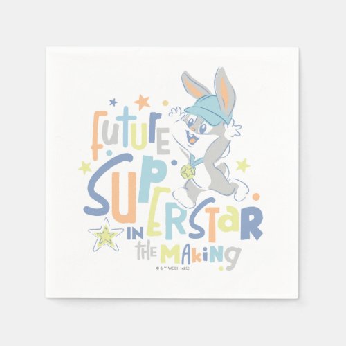 Baby BUGS BUNNY Future Superstar In Training Napkins