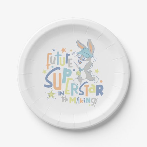 Baby BUGS BUNNY Future Superstar In Training Paper Plates