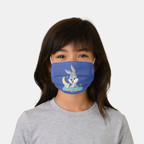 Baby Bugs Bunny  Thats All Folks Kids Cloth Face Mask