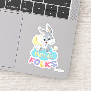 Baby BUGS BUNNY™ That's All Folks Sticker
