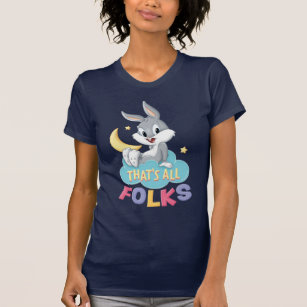 Baby Bugs Bunny   That's All Folks T-Shirt