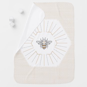 Baby Bumble Bee Blanket by TheKPlace at Zazzle