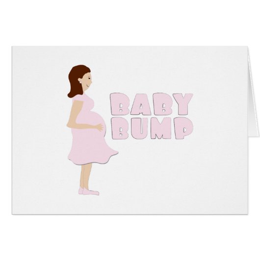 Baby Bump Cards (Front Horizontal)