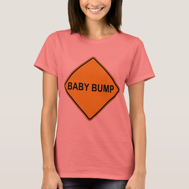 Baby Bump Maternity T-Shirt (Front)