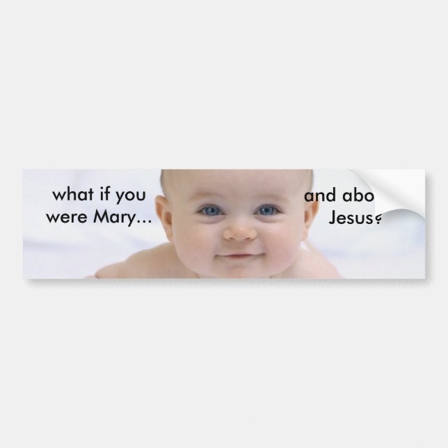 baby bumper sticker (Front)