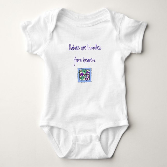 Baby Bundle of Heaven Bodysuit (Front)