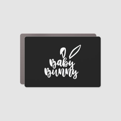 Baby Bunny Bliss  Car Magnet