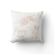 Baby Bunny Cushion For A New Baby Gift