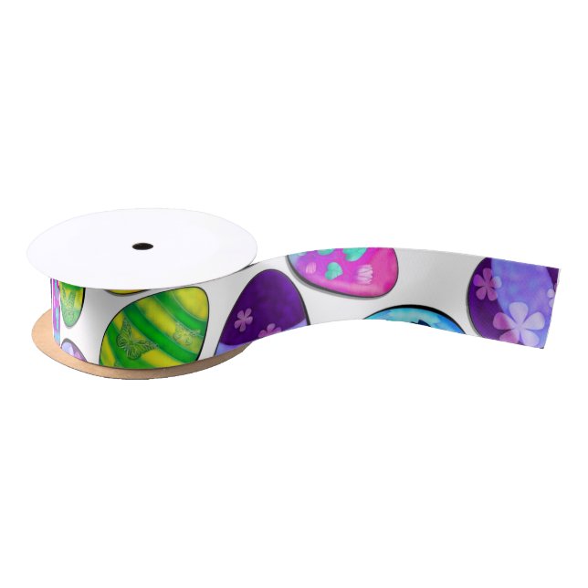 Baby Bunny Easter Satin Ribbon (Spool)