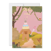 Baby Bunny Forest birthday