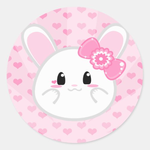 Baby Bunny  _ Girl Sticker