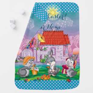 Baby Bunny little Baby Blanket