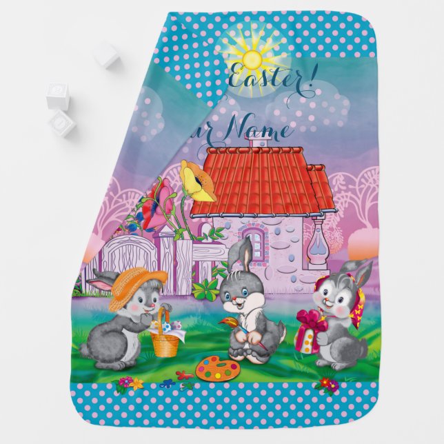Baby Bunny little Blanket (In Situ)