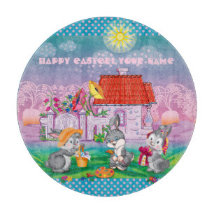Baby Bunny little  Cutting Board