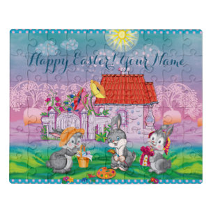 Baby Bunny little Jigsaw Puzzle