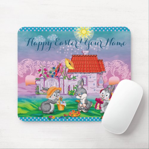 Baby Bunny little Mouse Pad