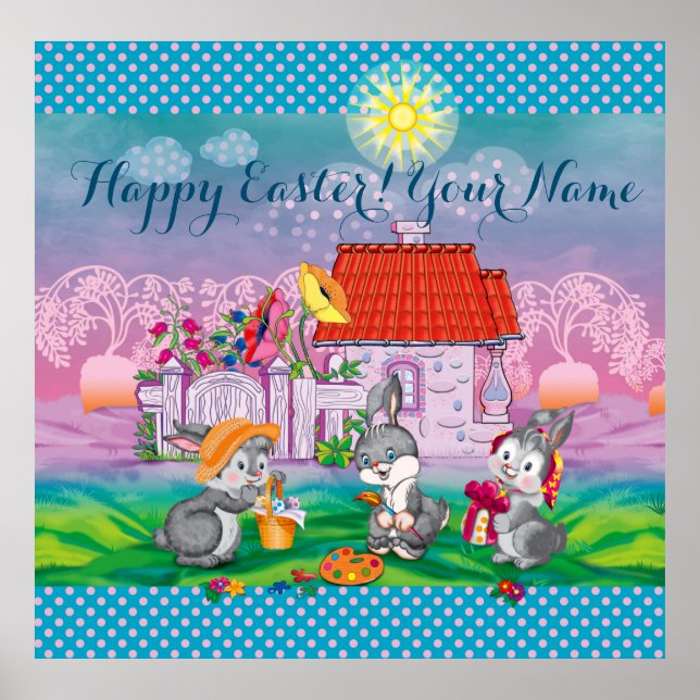 Baby Bunny little Poster (Front)